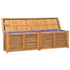 The Living Store coffre de jardin avec sac 200x50x53 cm Voir les images du produit 4
