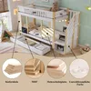 Kinder-Etagenbett mit Treppenschrank und Stauraum, Drei Produktbild-Vorschau 6