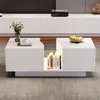 MODFU Table Basse Moderne - Meuble de Salon avec Éclairage Voir les images du produit 7