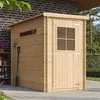 Casetta da Giardino in Legno 2,63 m², capanno da giardino Anteprima dell’immagine prodotto 1