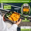 Blockhütte Lunchbox Stalowy z Przegródkami 1400 ml Szczelny Podgląd zdjęcia produktu 6