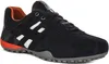A single black GEOX sneaker with white and orange accents is shown against a white background. Anteprima dell’immagine prodotto