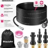 tectake® Rohrreinigungsschlauch-Set 8-teilig, in 2 Größen Produktbild-Vorschau 5