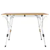 AREBOS Campingtisch faltbar 90x51,5 cm | Höhenverstellbar Produktbild-Vorschau 14