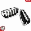 Maska chladiče BMW 5 F10 dual černá/chrom Náhled obrázku produktu 10