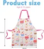 Kinderschürze,Große Taschenschürze,Kinderschürze Zum Kochen Produktbild-Vorschau 4