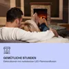 Klarstein Deko Kamin mit LED-Flammen, Elektro Kamin mit Produktbild-Vorschau 4