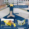 COSTWAY 127x127 cm Laufstall Baby faltbar, Laufgitter mit Produktbild-Vorschau 9