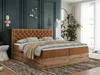 Boxspringbett, Deko, Doppelbett, Polsterbett mit Bettkästen Produktbild-Vorschau 1