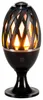 Deko Lampe Feuer Fackel Garten Leuchte 10 x 24 cm Akku Produktbild-Vorschau 1