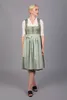 Edelnice Dirndl Ina Midi Hellgrün Größe 42 schimmernd mit Produktbild-Vorschau 2