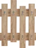 Wandgarderobe ‘Raseborg’ mit 16 Haken 60 x 80 cm Eicheoptik Produktbild-Vorschau 4
