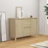 vidaXL Credenza rovere Sonoma 103,5x35x70 cm Materiale a Anteprima dell’immagine prodotto 1