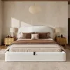 okwish Polsterbett 180x200cm Doppelbett mit Bettkasten und Produktbild-Vorschau 2