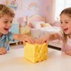 Gelber Käse-Quetsch-Spielzeug, weiches, langsam Produktbild-Vorschau 9
