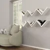 Skye Decor, Zig Zag - Blanc, étagère murale, blanc, 100 % Voir les images du produit 5
