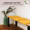 Polstrované sedadlo s úchytmi, šírka 35 cm, s mäkkým Náhľad obrázku produktu 5