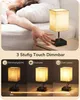 EDISHINE 2 LED Nachttischlampe Touch Dimmbar, mit Produktbild-Vorschau 2