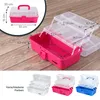 HMF Nähkasten aufklappbar mit 3 Ebenen, Sortierbox 33 x 20 Produktbild-Vorschau 6