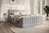 FEDVE Boxspringbett Yazo Royal Doppelbett Bettkästen Topper Produktbild-Vorschau 4