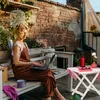 Relaxdays Klapptisch aus Holz, für Wohnzimmer, Balkon & Produktbild-Vorschau 5