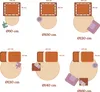 Volero - Kinderteppich Rund - Coco Blume Beige - Ø 100 cm - Produktbild-Vorschau 2