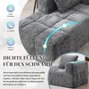 Sofá chaise longue con cojín, sillón de relax, sillón Vista previa de la imagen del producto 3