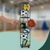 Relaxdays, portaball, dimensioni: 148,5 x 33 cm, 4 ruote Anteprima dell’immagine prodotto 5