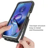 Moto G54 Pouzdro, Hybrid Průhledné Zadní Kryt, Robustní TPU Náhled obrázku produktu 6