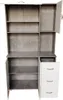 Küchenschrank Blanca 100x180x40 cm (BxHxT) mit Regalfächern Produktbild-Vorschau 5