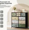 WOLTU Kommode mit 10 Schubladen aus Stoff, Sideboard, Produktbild-Vorschau 7