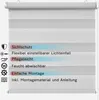 Doppelrollo ARD Standard hellgrau 70-150 Produktbild-Vorschau 3
