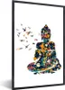 MuchoWow® MuchoWow® Gerahmtes Poster Buddha - Vogel - Farbe Produktbild-Vorschau 1