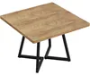 Tavolo da pranzo 80x80 cm, struttura in metallo nero e Anteprima dell’immagine prodotto 8