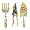 A set of three gardening tools with a floral pattern on a white background. Náhled obrázku produktu