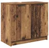 vidaXL Armoire de salle de bain vieux bois 64,5 x 33,5 x 59 Voir les images du produit 1