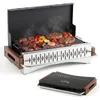 Grill węglowy COSTWAY, mały, przenośny, składany, idealny Podgląd zdjęcia produktu 1