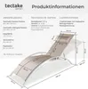 tectake® Aluminium 2er Set Gartenliege Alina Produktbild-Vorschau 5