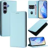 Litchi Leder Handyhülle für Samsung Galaxy S25 Wallet Produktbild-Vorschau 1