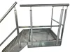 Podesttreppe Wangen- Stahltreppe 7 Stufen Höhe 133cm mit Produktbild-Vorschau 4