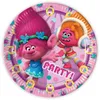 Partyset Trolls Kindergeburtstag Einweggeschirr Party Deko Produktbild-Vorschau 2