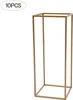 Blumenhocker Blumenständer Blumensäule   60cm Gold Blume Produktbild-Vorschau 2