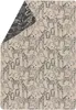 A flat lay of a blanket with a safari animal print. Produktbild-Vorschau