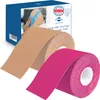 axion Kinesiologie-Tape 5cm x 5m - 2 Rollen - Wasserfestes Produktbild-Vorschau 1