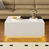 Table basse Sweiko haute brillance avec éclairage LED, Voir les images du produit 4