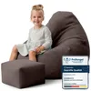 Dreamroots sedací vak 70x70x70 cm sedací vak dětský s Náhled obrázku produktu 1