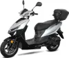 Motorroller Sonic 50 ccm 45 km/h, Euro 5, silber-schwarz, Produktbild-Vorschau 11