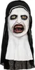 Horrornonne - Zombie Halloween Kostüm Maske Produktbild-Vorschau 1