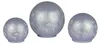 3er Set LED Kugellampen BLUMENWIESE 10 + 12 + 15cm lila mit Produktbild-Vorschau 1