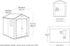 Keter Manor 6x8DD Gartenhaus wetterfest 7.6m³, Kunststoff, Produktbild-Vorschau 7